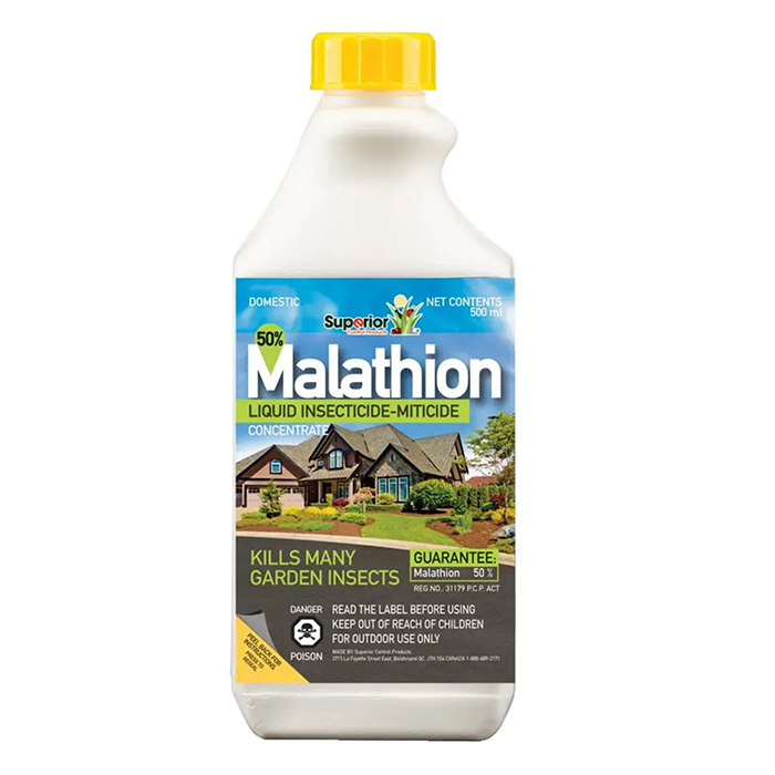 SUPERIOR CONTROL PRODUCTS Concentrated 50% Malathion Insecticide - 500 ml